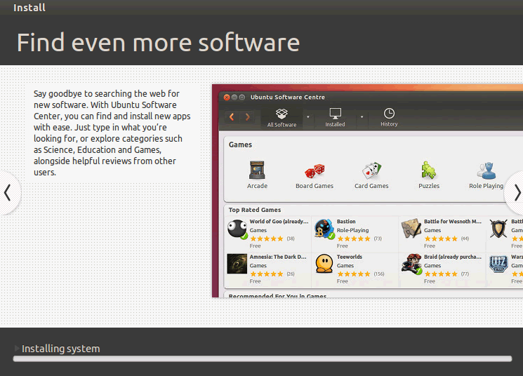 Ubuntu features